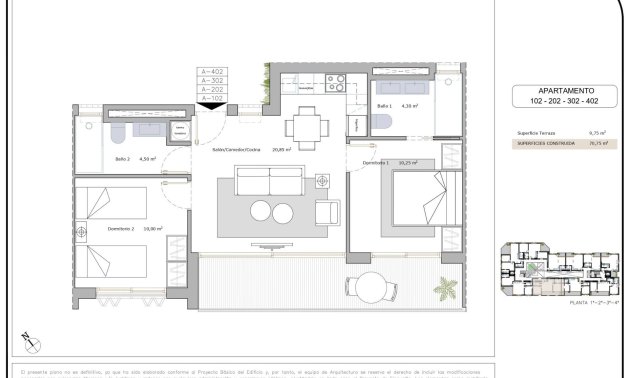 New Build - Apartment / flat -
San Pedro del Pinatar - Lo Pagan