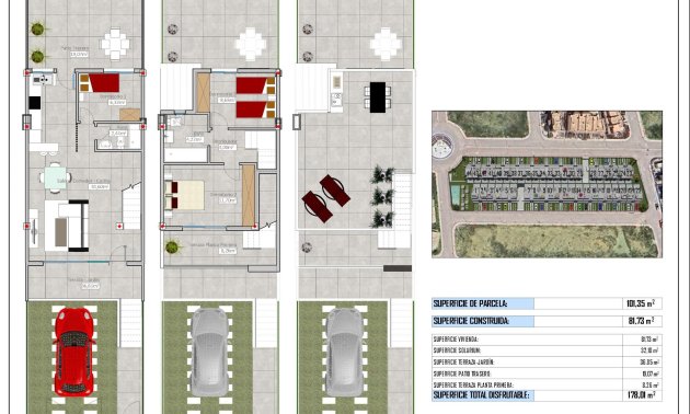 Obra nueva - Adosado -
Cox - San Fernando