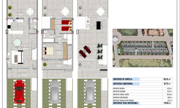 Obra nueva - Adosado -
Cox - San Fernando