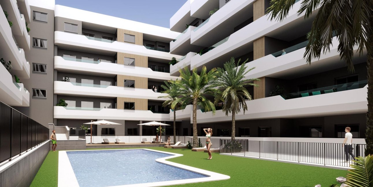New Build - Apartment / flat -
Santa Pola - Estacion de autobuses