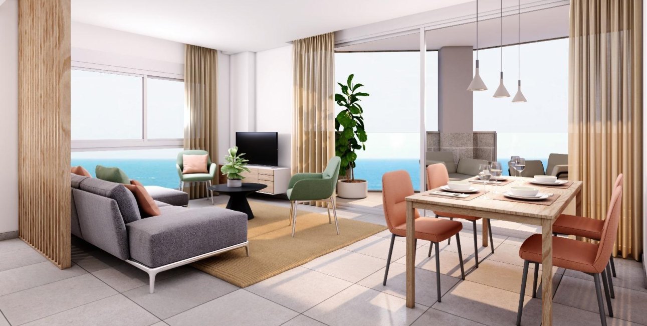 Obra nueva - Apartamento / piso -
La Manga del Mar Menor - La Manga