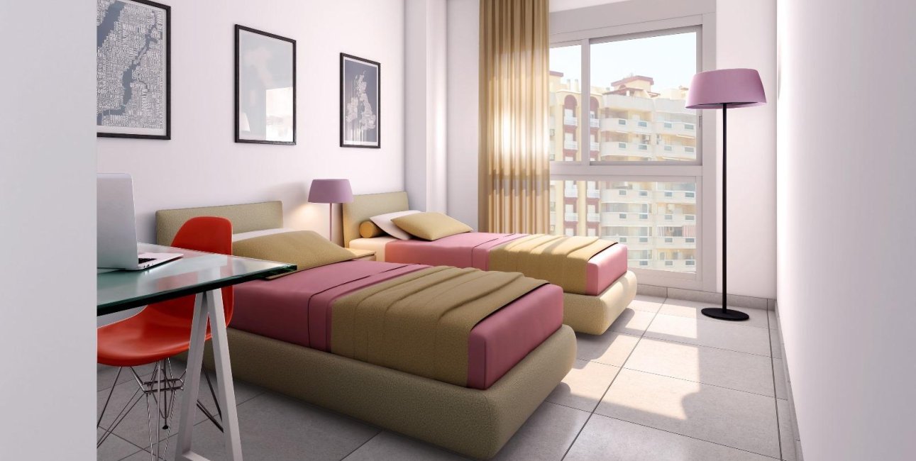 Obra nueva - Apartamento / piso -
La Manga del Mar Menor - La Manga