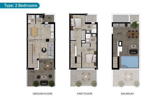 New Build - Townhouse -
Dolores - Sector 2