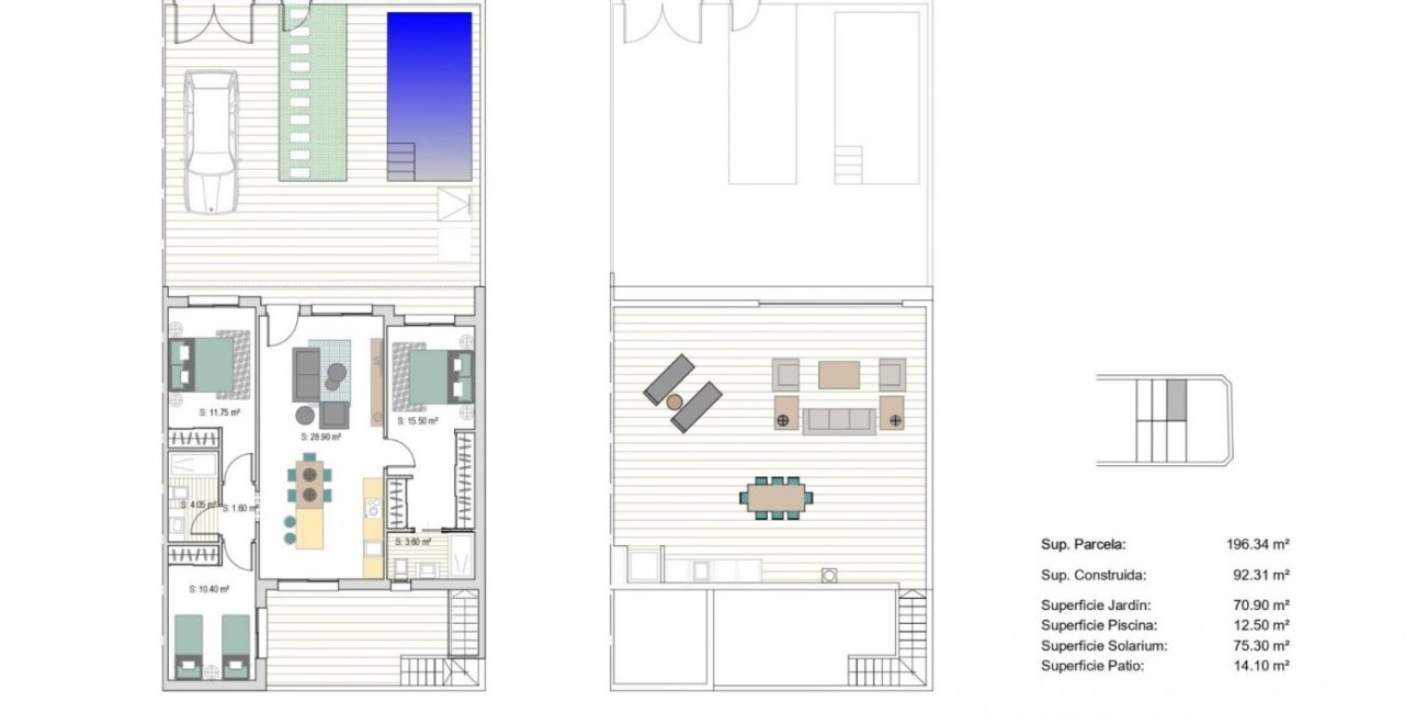 New Build - Townhouse -
San Javier - Parque del doce