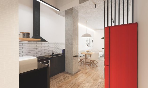 New Build - Apartment / flat -
Alicante - Carolinas Bajas