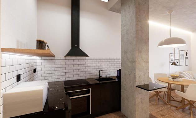 New Build - Apartment / flat -
Alicante - Carolinas Bajas