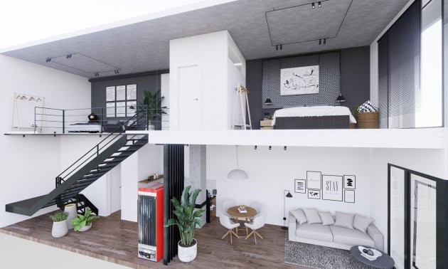 New Build - Apartment / flat -
Alicante - Carolinas Bajas