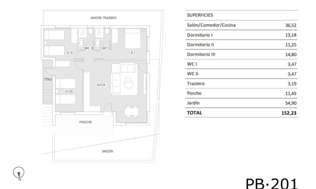 New Build - Bungalow -
San Miguel de Salinas - Pueblo