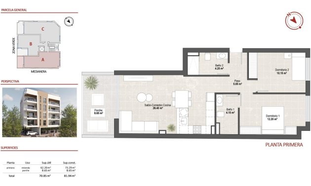 New Build - Apartment / flat -
San Pedro del Pinatar - Lo Pagan