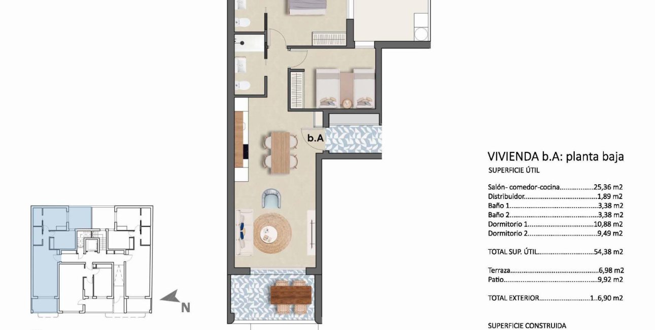 New Build - Apartment / flat -
Pilar de la Horadada - Torre De La Horadada