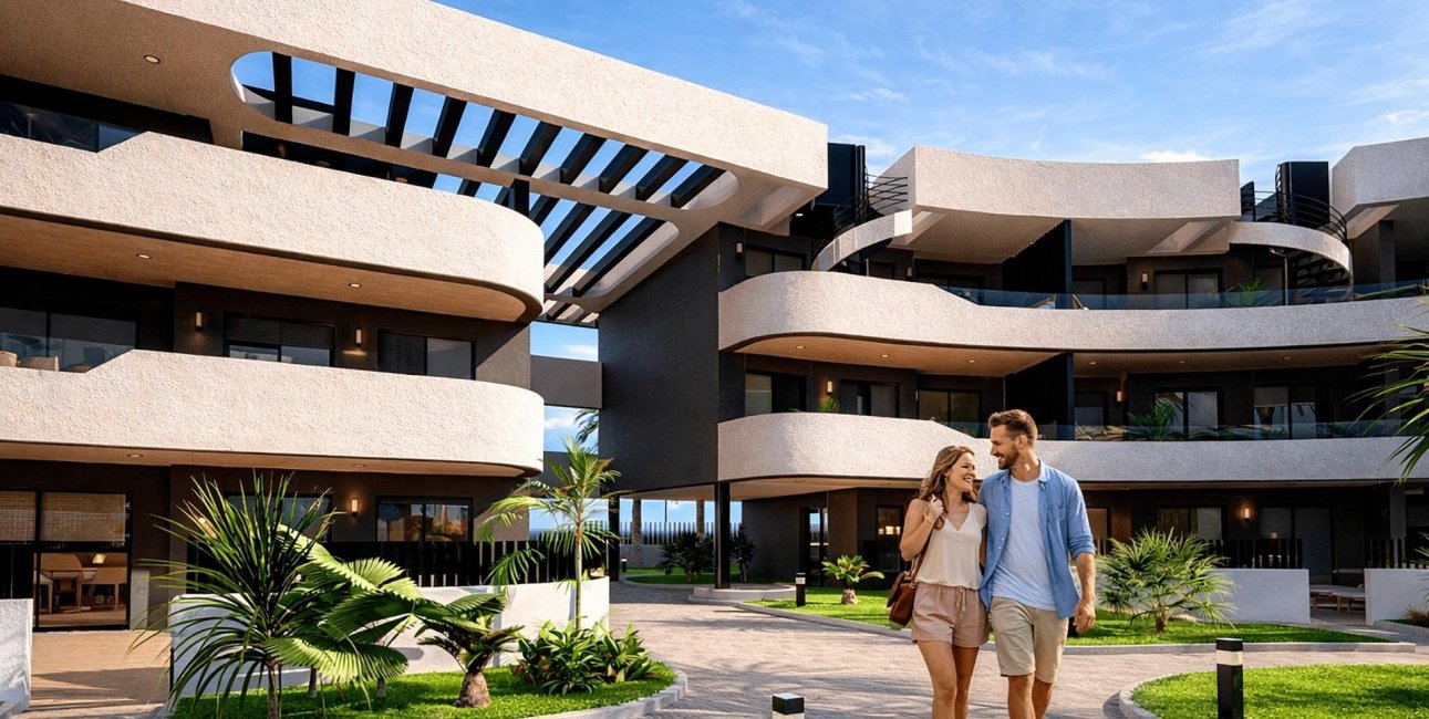 New Build - Apartment / flat -
Los Alcázares - Serena Golf