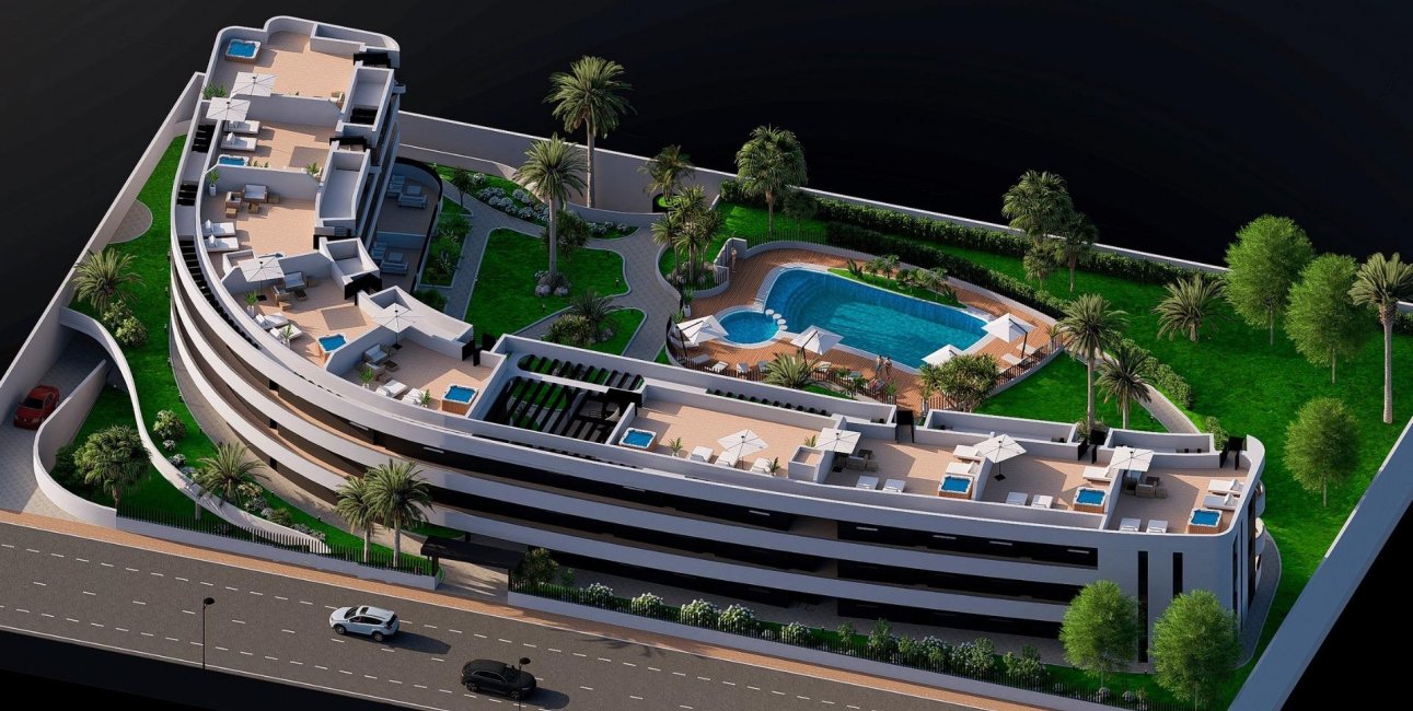 New Build - Apartment / flat -
Los Alcázares - Serena Golf