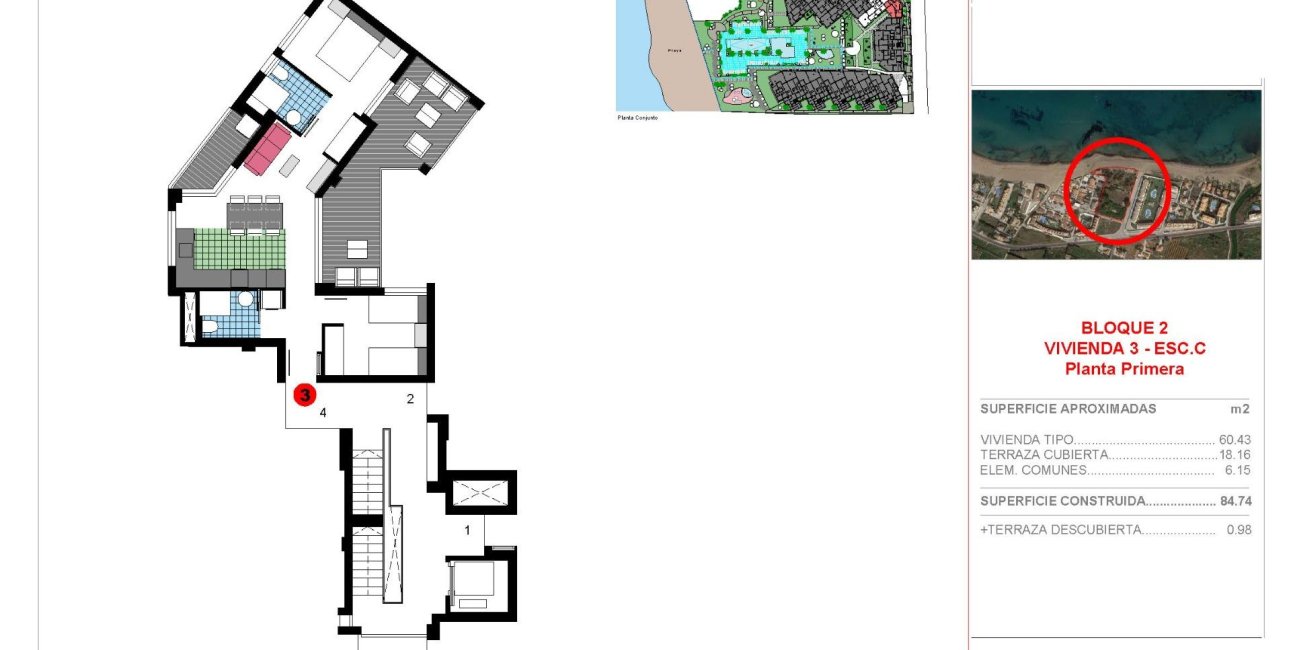 Obra nueva - Apartamento / piso -
Denia - L´Estanyó (Marinas)