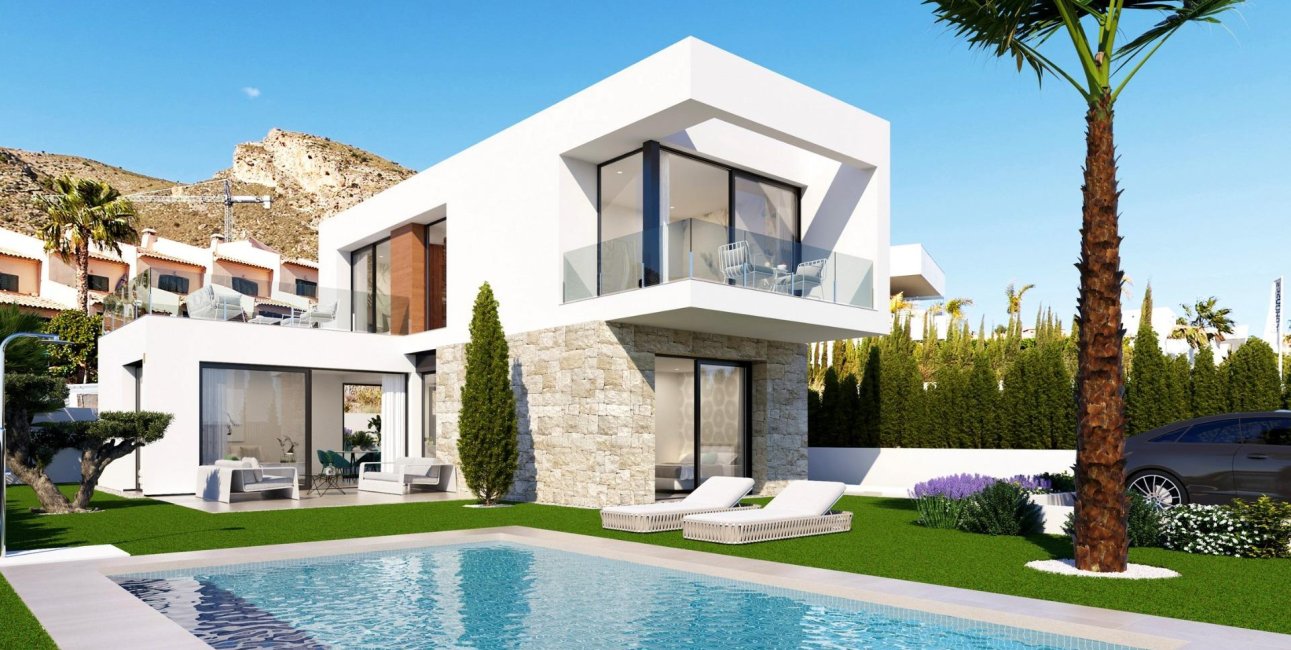 Obra nueva - Villa -
Finestrat - Sierra cortina