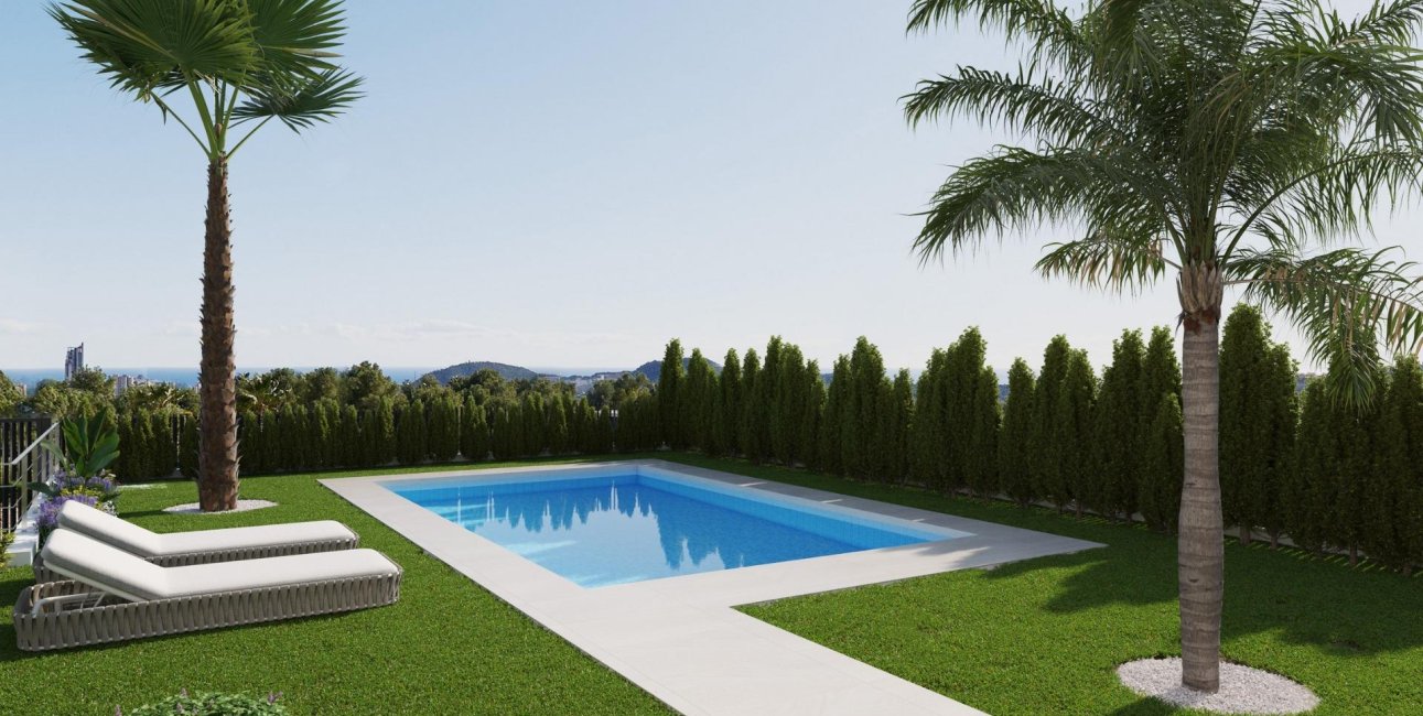 Obra nueva - Villa -
Finestrat - Sierra cortina