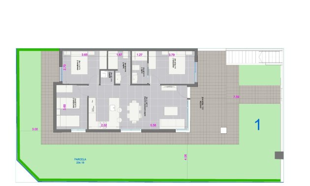 New Build - Bungalow -
Pilar de la Horadada - pueblo