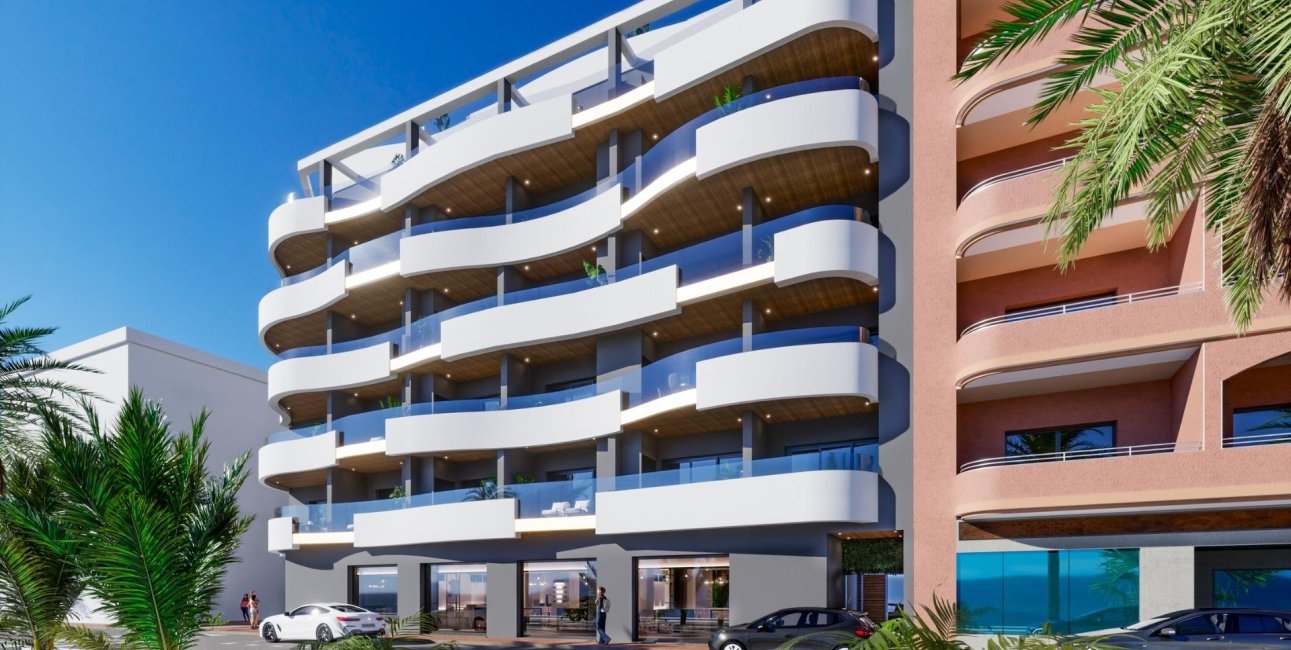 New Build - Apartment / flat -
Torrevieja - Playa del Cura