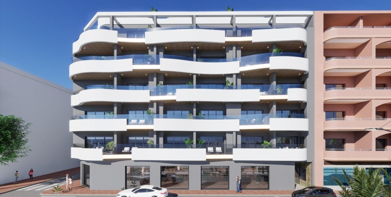 New Build - Apartment / flat -
Torrevieja - Playa del Cura
