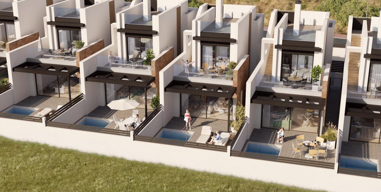 Obra nueva - Villa -
Torrevieja - Aguas Nuevas