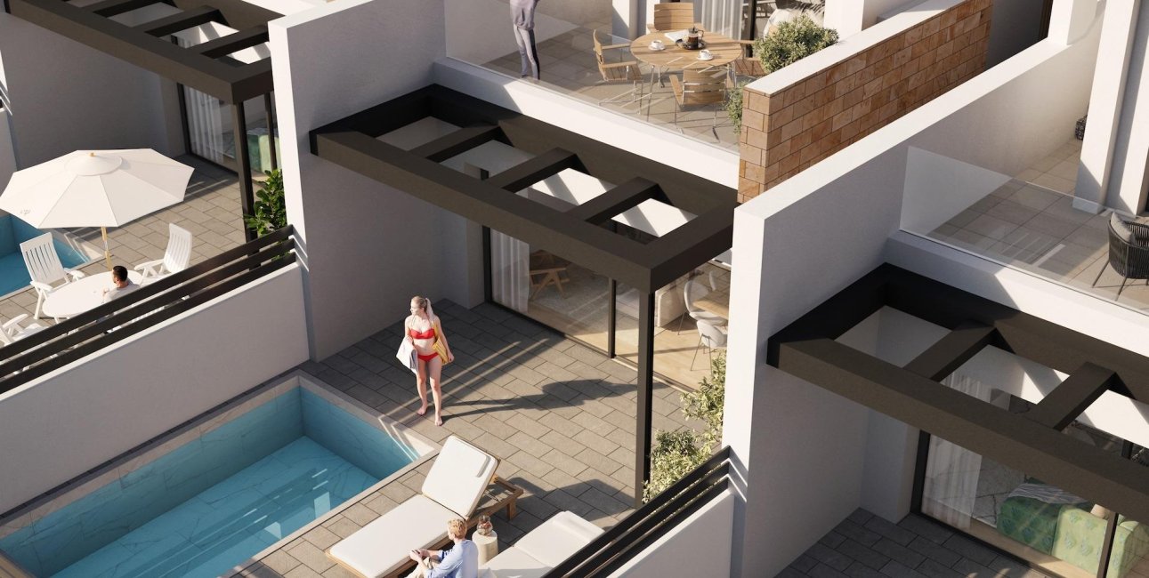 Obra nueva - Villa -
Torrevieja - Aguas Nuevas