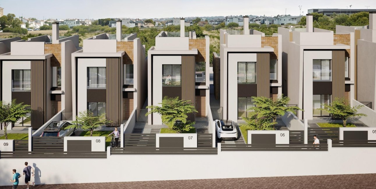 Obra nueva - Villa -
Torrevieja - Aguas Nuevas