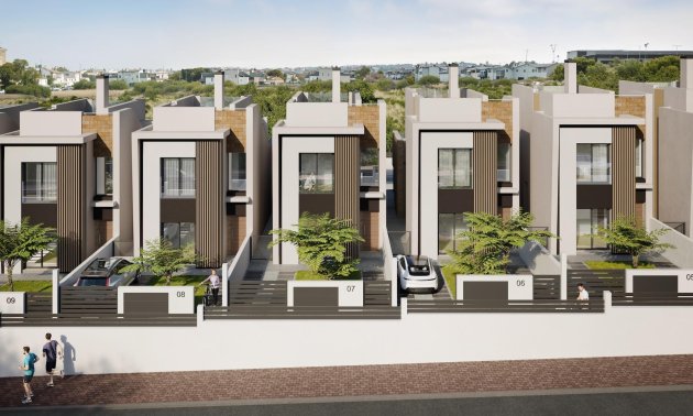 Obra nueva - Villa -
Torrevieja - Aguas Nuevas