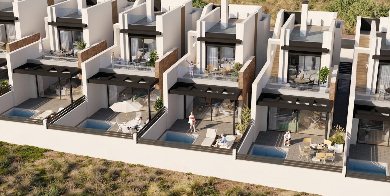 Obra nueva - Villa -
Torrevieja - Aguas Nuevas