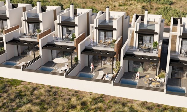 Obra nueva - Villa -
Torrevieja - Aguas Nuevas