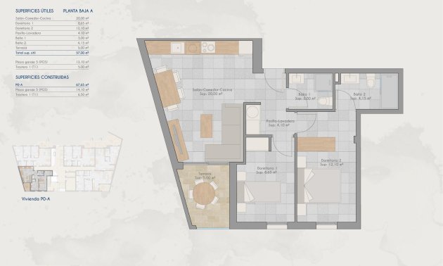 New Build - Apartment / flat -
San Pedro del Pinatar - Lo Pagan