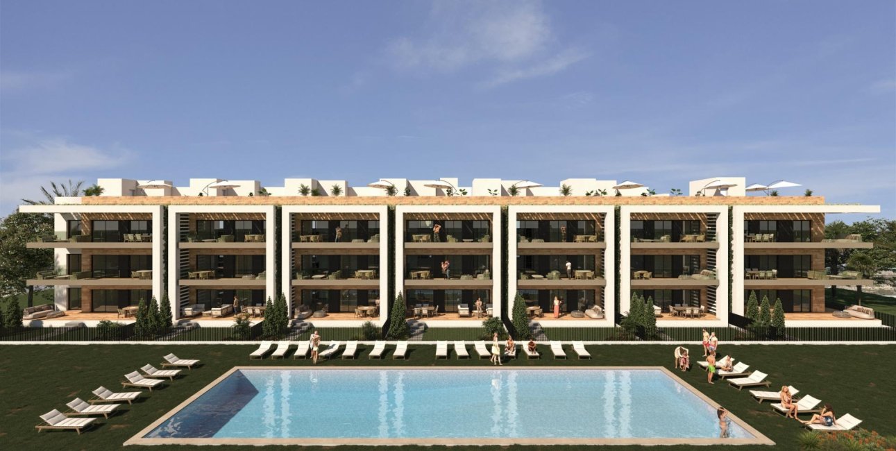 New Build - Apartment / flat -
Los Alcázares - La Serena Golf