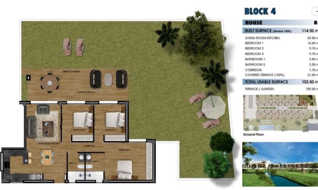 New Build - Apartment / flat -
Los Alcázares - La Serena Golf