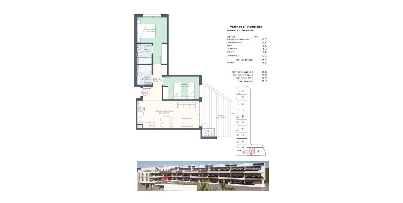 New Build - Apartment / flat -
Benijofar - Pueblo