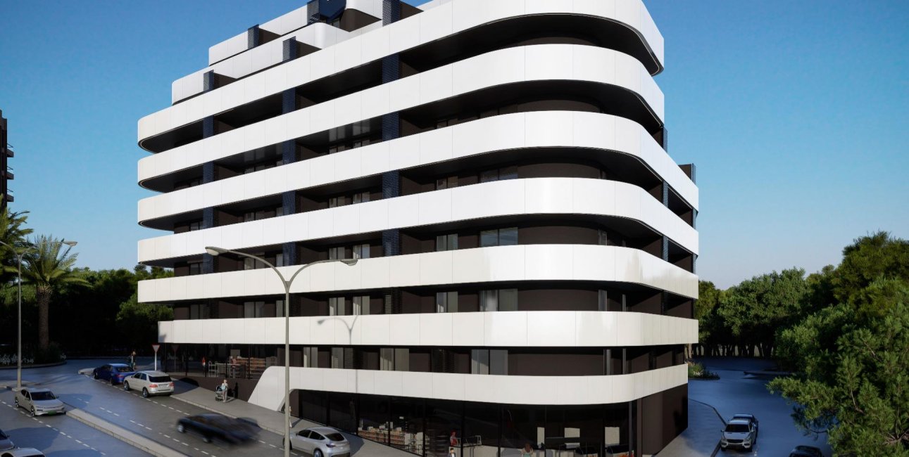 Obra nueva - Apartamento / piso -
Calpe - Arenal Bol
