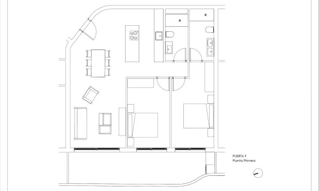 Obra nueva - Apartamento / piso -
Calpe - Arenal Bol