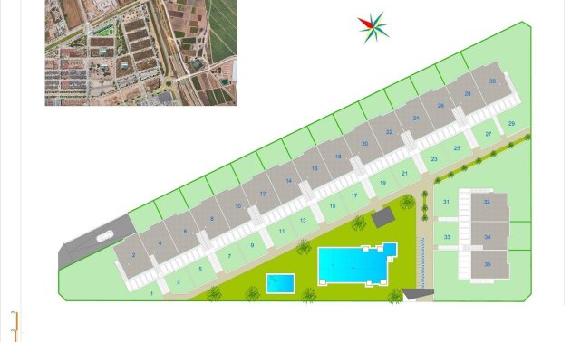 New Build - Bungalow -
Pilar de la Horadada - pueblo