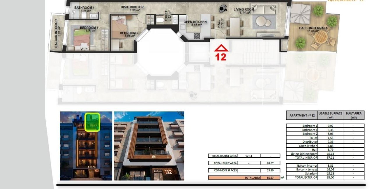 New Build - Penthouse -
Torrevieja - Playa del Cura
