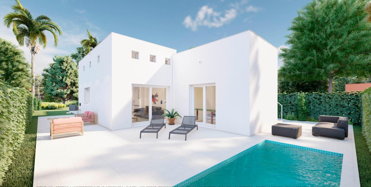 Obra nueva - Villa -
Los Alcázares - Serena Golf