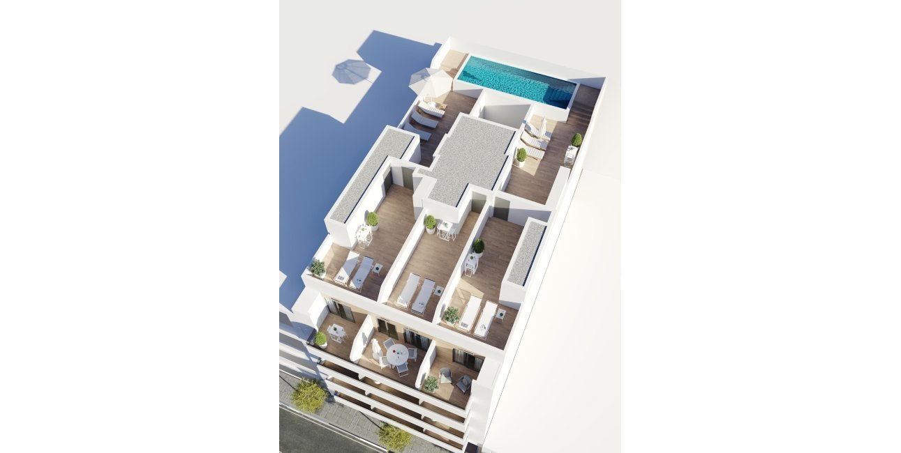 New Build - Apartment / flat -
Torrevieja - Centro