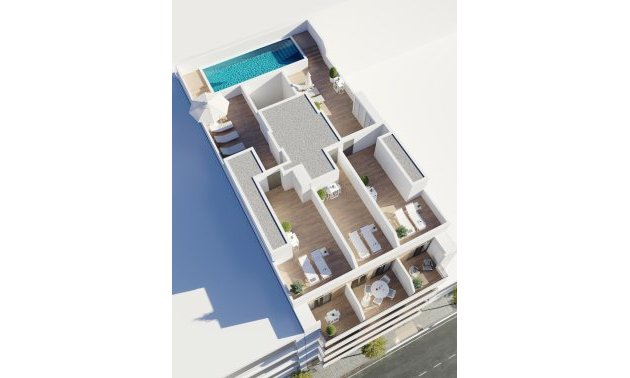 New Build - Apartment / flat -
Torrevieja - Centro