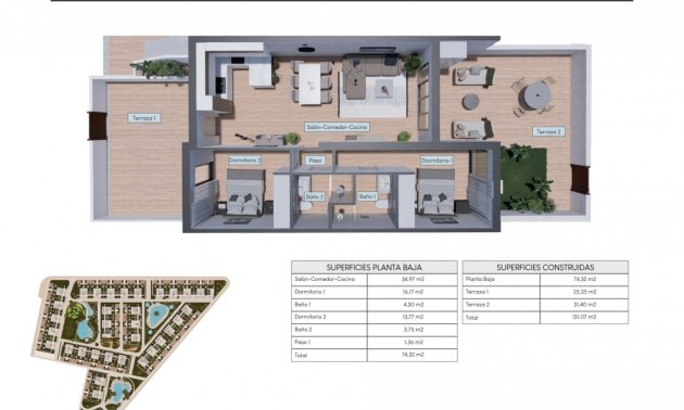 Rynek pierwotny - Bungalowy -
Torrevieja - Los Balcones - Los Altos del Edén