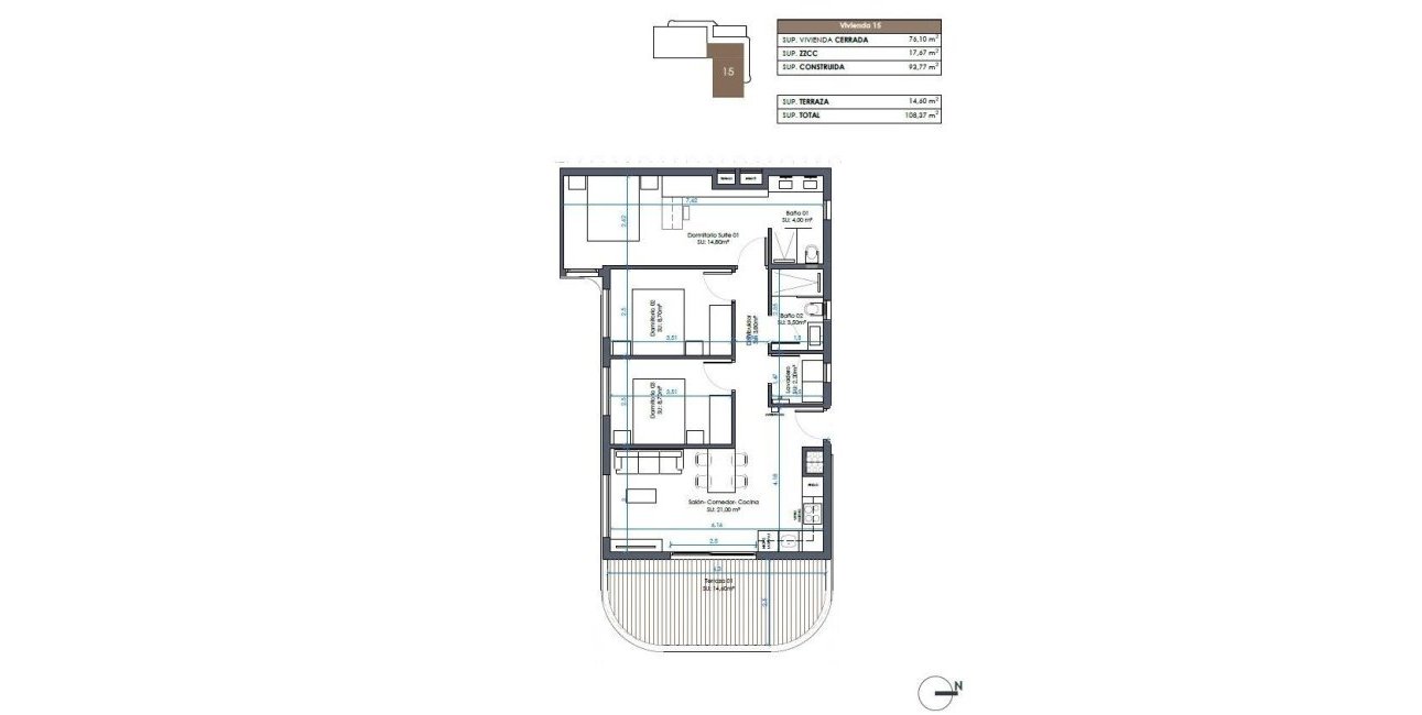 New Build - Apartment / flat -
Guardamar del Segura - Camino del Puerto