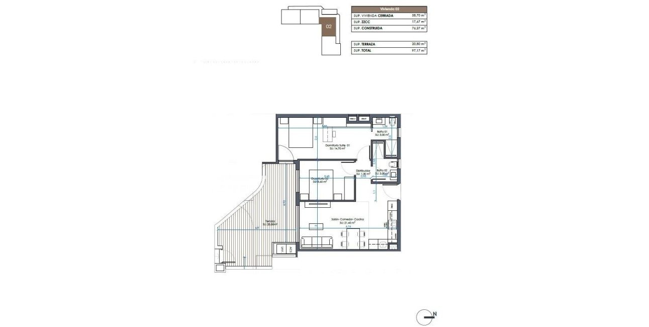 New Build - Apartment / flat -
Guardamar del Segura - Camino del Puerto