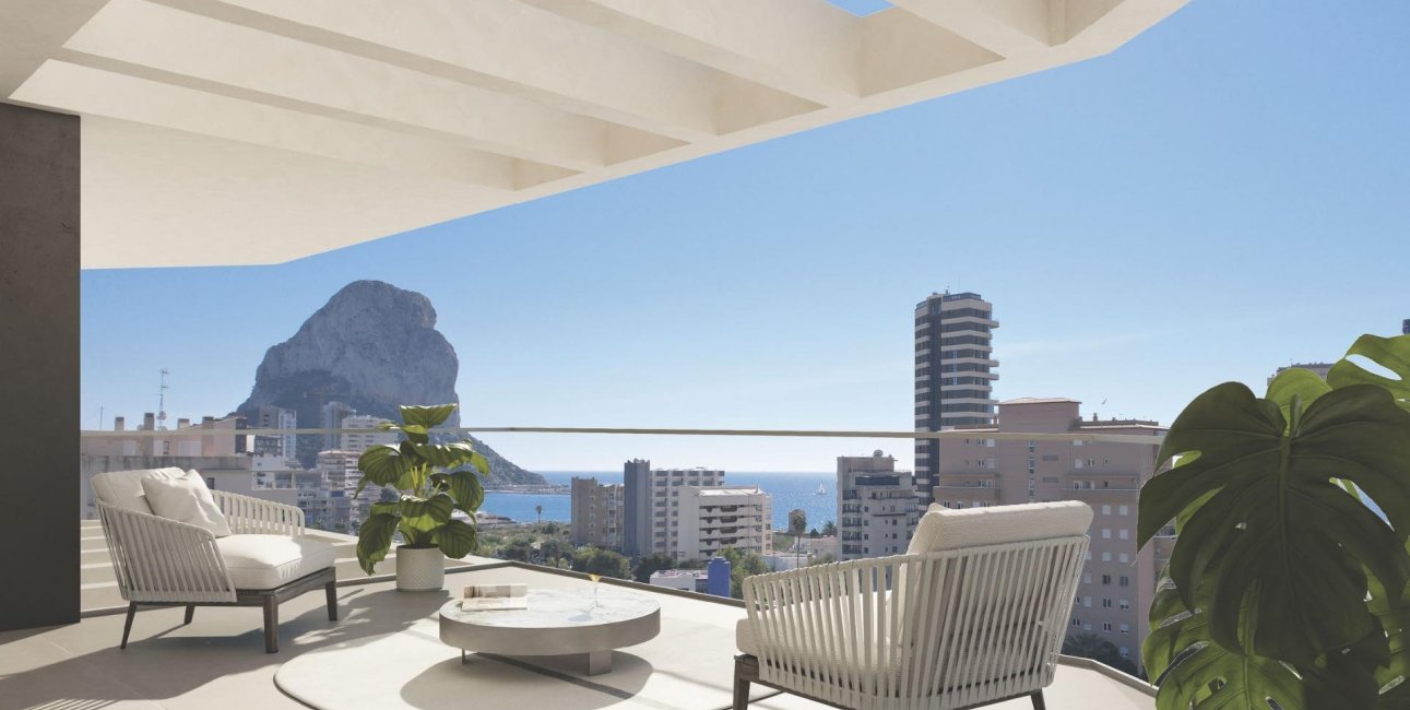 Obra nueva - Apartamento / piso -
Calpe - Playa Cantal Roig