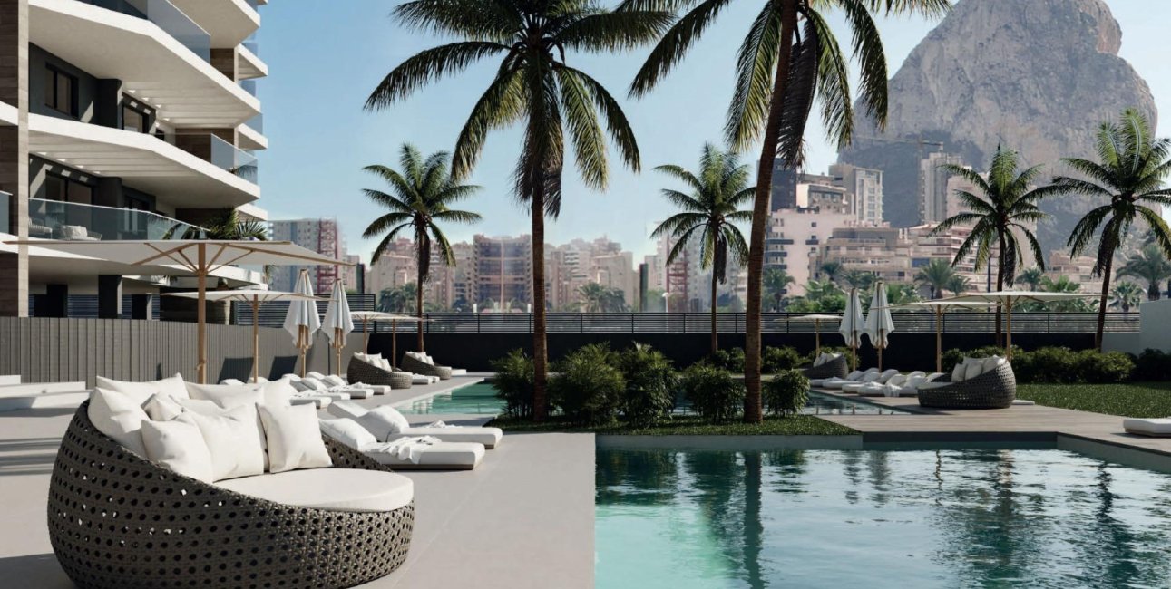 Obra nueva - Apartamento / piso -
Calpe - Playa Cantal Roig
