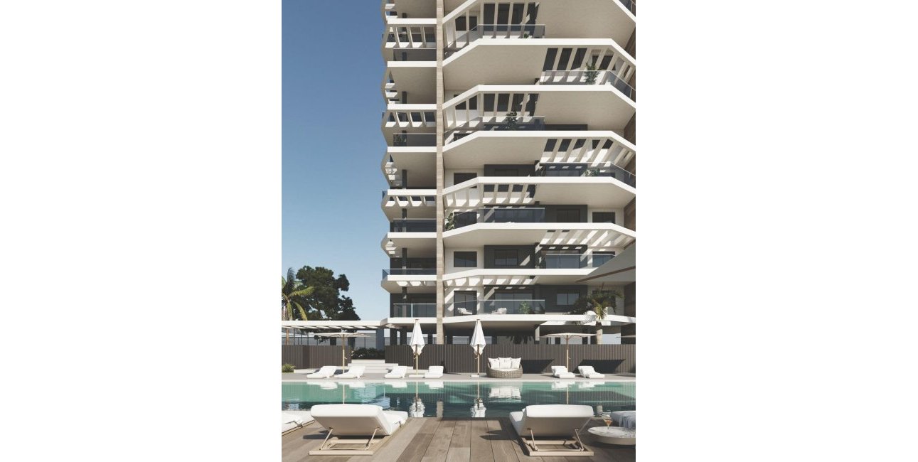 Obra nueva - Apartamento / piso -
Calpe - Playa Cantal Roig
