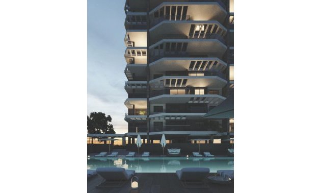 Obra nueva - Apartamento / piso -
Calpe - Playa Cantal Roig