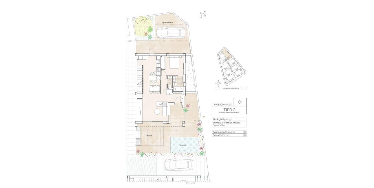 Obra nueva - Villa -
Hondón de las Nieves - Centro