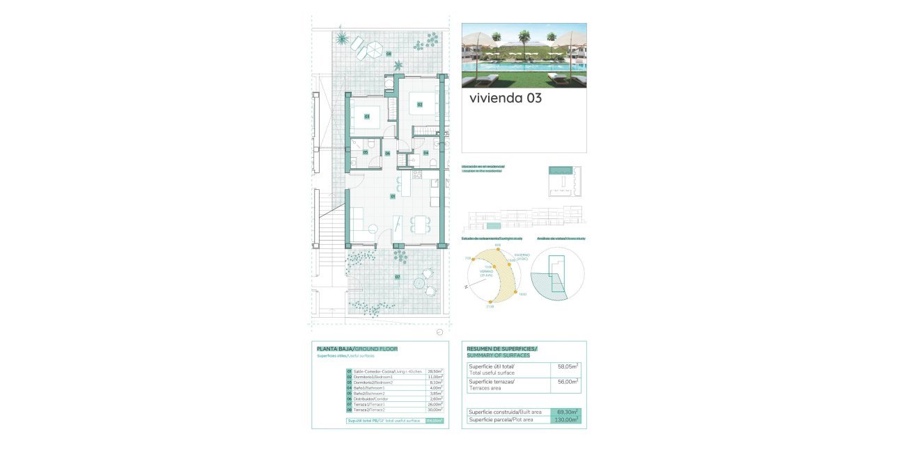 New Build - Bungalow -
Torrevieja - Los Balcones - Los Altos del Edén