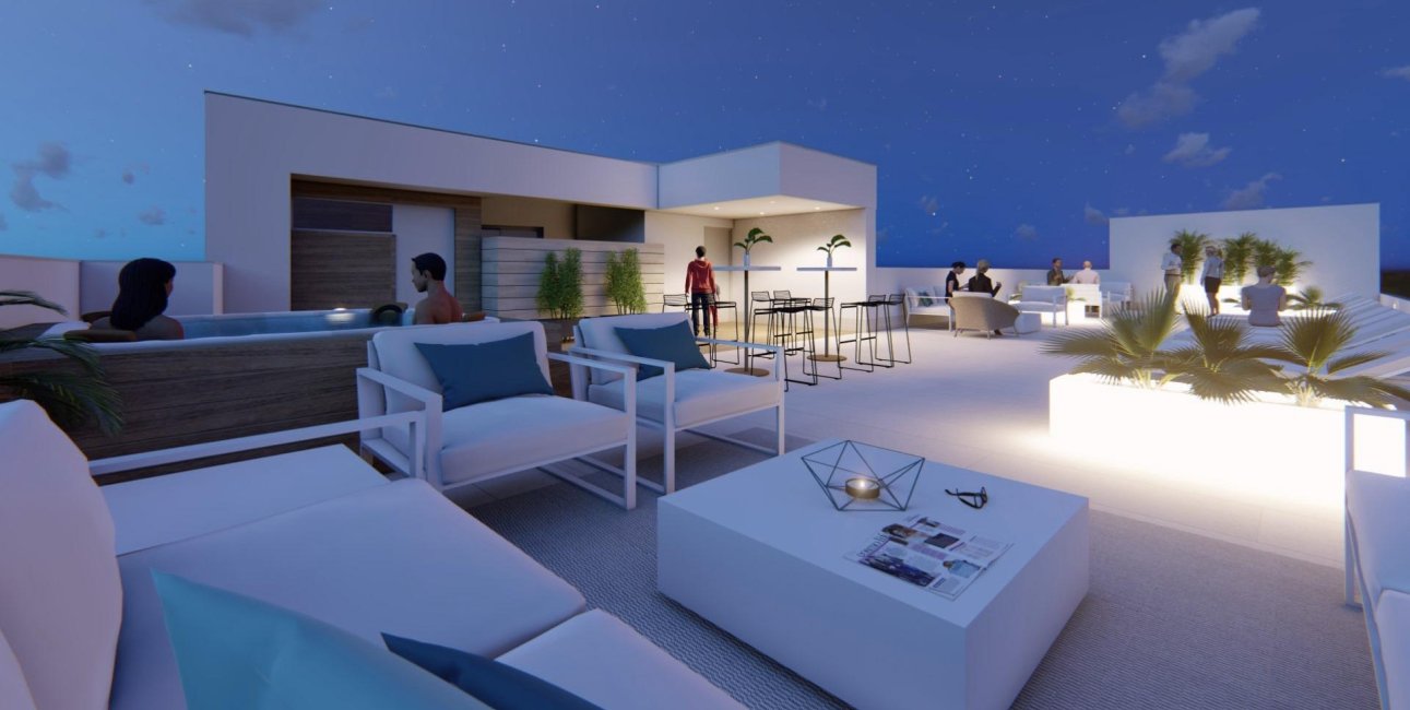 New Build - Apartment / flat -
Torrevieja - Playa del Cura