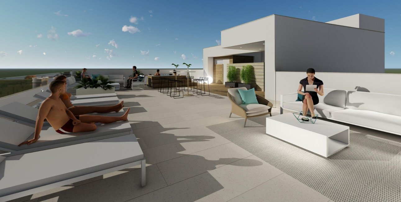 New Build - Apartment / flat -
Torrevieja - Playa del Cura